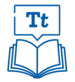 Icon: Buchstabe T